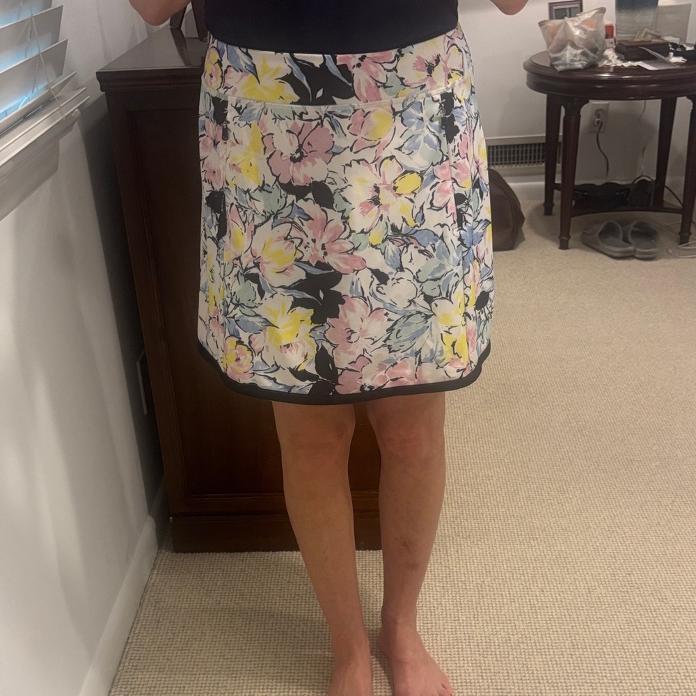RALPH LAUREN (RLX) golf skirt sz S floral pattern